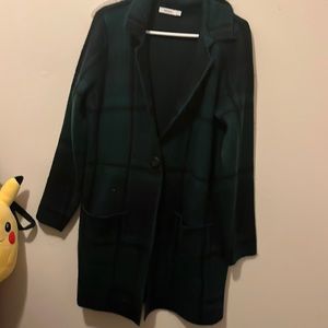 NEW Rickis plaid coat cardigan